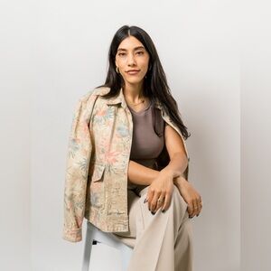 19. Ralph Lauren Jacket + Floral